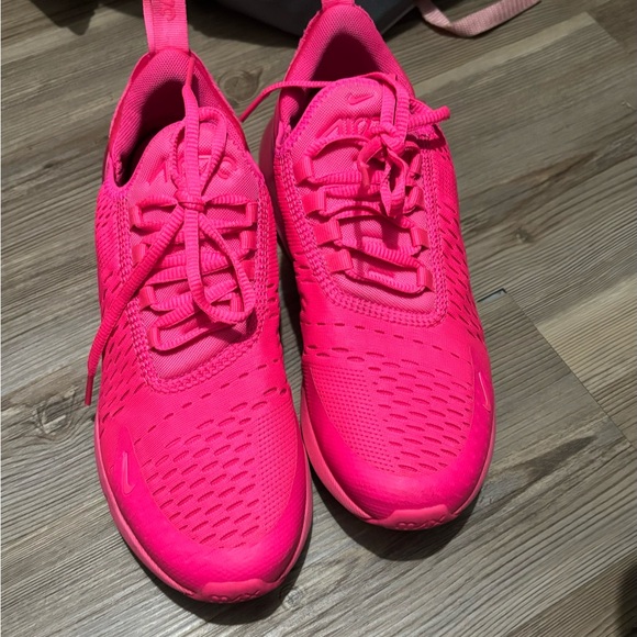 Nike Air Max 270 Pink Women's Shoes - Picture 2 of 5